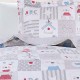 Cuvertura pat copii patchwork Carina - detaliu