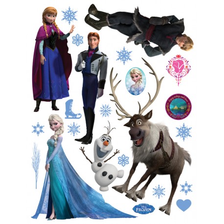 Stickere perete Frozen pentru camere copii