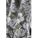 Draperie florala exotica Guatemala - detaliu
