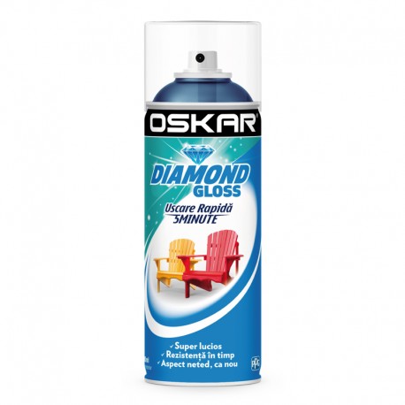 Spray albastru RAL 5017 Oskar Diamond Gloss