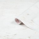 Autocolant marmura alba mata Romeo 45 cm