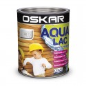 Oskar Aqua Lac pentru lemn Alb 0.75l  pe baza de apa