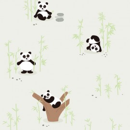 Tapet camera copii Ursi Panda