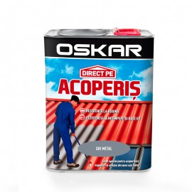 Vopsea Oskar Direct Pe Acoperis - gri metal 2.5L