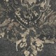 Tapet baroc negru cu aspect textil - detaliu