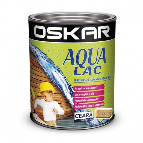 Oskar Aqua Lac pentru lemn Stejar pe baza de apa