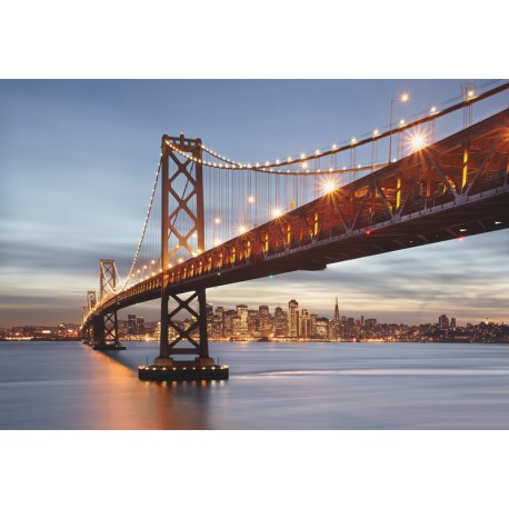 Fototapet Bay Bridge - San Francisco