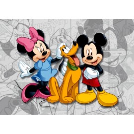 Fototapet Minnie si Mickey Mouse