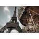 Fototapet orase Paris - Eiffel Tower Carousel