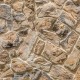 Fototapet Zid de granit rustic Muro - detaliu