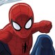 Detaliu Sticker perete Spiderman