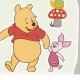 Detaliu Stickere perete Winnie the Pooh