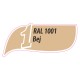 Email metal si lemn RAL 1001 Oskar 1 Strat Bej 0.75L