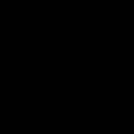 Autocolant uni Negru 45cm - lucios