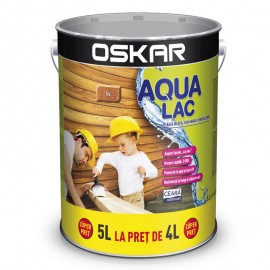 Oskar Aqua Lac pentru lemn Tec 5L