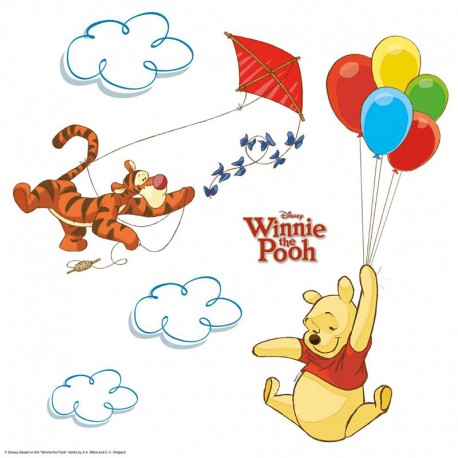 Stickere geam Winnie Pooh