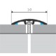 Profil trecere parchet SM1 30mm cu prindere ascunsa - Al